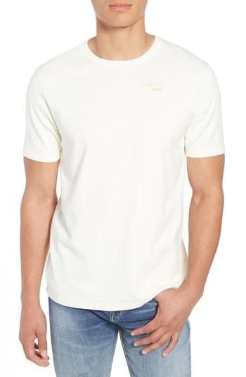 Men's Frame Classic Fit Yosemite Embroidered T-shirt - Ivory