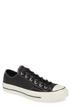 Men's Converse Chuck Taylor All Star 70 Low Top Leather Sneaker M - Black