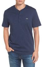 Men's Lacoste Henley T-shirt (xxl) - Blue