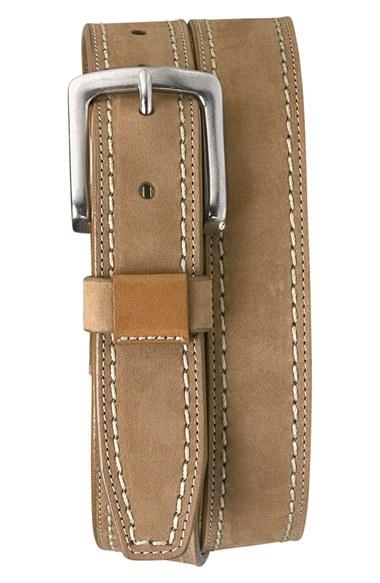 Men's Trask 'alpine' Nubuck Leather Belt