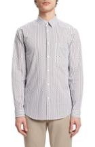 Men's Theory Irving Pa Connel Dotted Sport Shirt - White