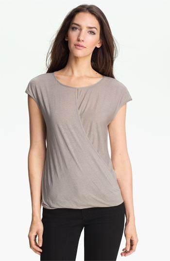 Theory 'diona' Tee Grey Medium