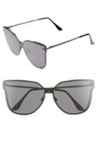 Women's Bp. Inception 62mm Cat Eye Sunglasses - Black