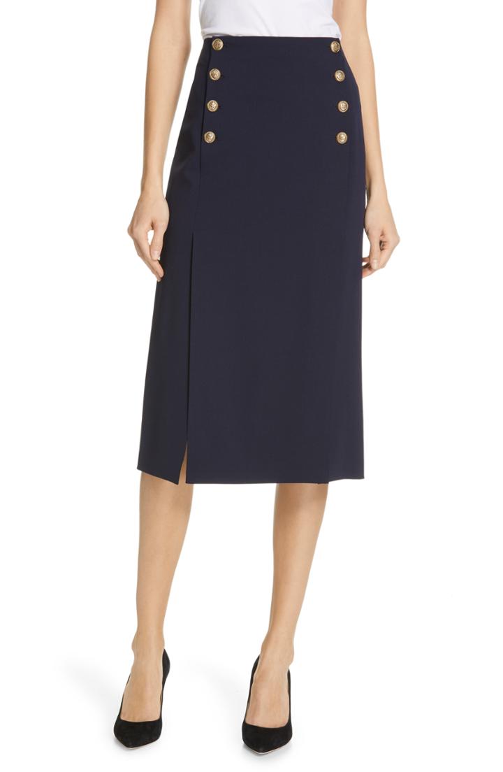 Women's Polo Ralph Lauren A-line Skirt - Blue