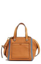 Tory Burch Mini Whipstitch Leather Satchel -