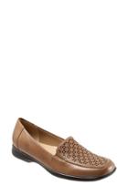 Women's Trotters 'jenn' Laser Cutout Loafer .5 M - Brown