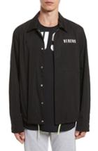 Men's Versus By Versace Tech Jacket Eu - Black