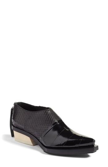 Women's Proenza Schouler Mixed Media Bootie Us / 39eu - Black