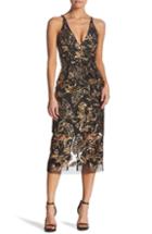 Women's Leith Sharkbite Hem Wrap Dress - Red