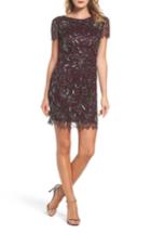 Women's Pisarro Nights Floral Beaded Shift Dress