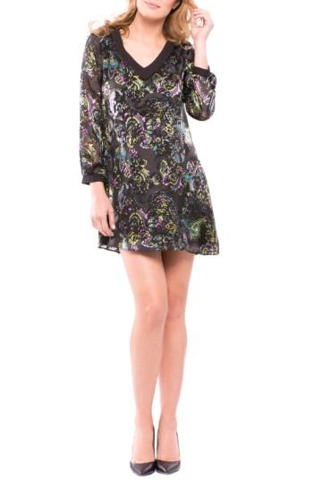 Women's Olian Tamara Maternity Tunic Dress - Black