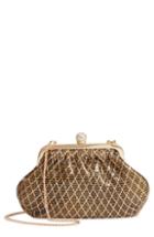 Nordstrom Vintage Mesh Pouch - Black