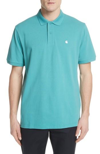 Men's Carhartt Work In Progress Madison Polo, Size - White