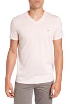 Men's Lacoste Pima Cotton T-shirt (l) - Pink