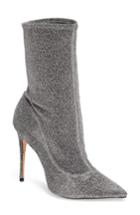 Women's Schutz Mislane Pointy Toe Sock Bootie M - Grey