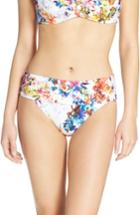 Women's Fantasie Agra Foldover Waist Bikini Bottoms, Size - White