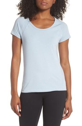 Women's Zella Power Tee, Size - Blue