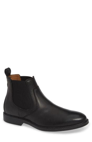 Men's Johnston & Murphy Hollis Waterproof Chelsea Boot M - Black