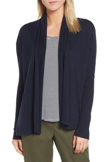 Women's Nordstrom Signature Cashmere Blend Cardigan - Blue