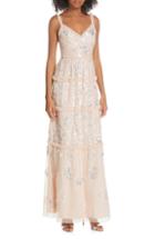 Women's Needle & Thread Floral Gloss Sleeveless Evening Dress - Pink