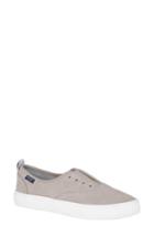 Women's Sperry Crest Creeper Slip-on Sneaker M - Grey