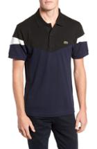 Men's Lacoste Classic Fit Pique Polo (l) - Blue