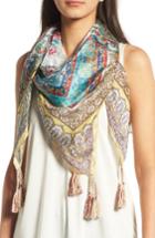 Women's Johnny Was Rev Square Silk Scarf