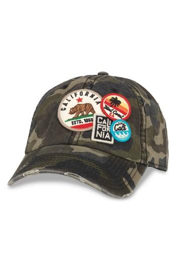 Men's American Needle Iconic California Ball Cap - Green