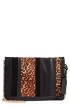 Sole Society Ragna Mixed Media Clutch -