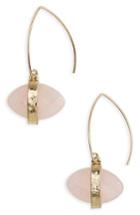 Women's Canvas Marquise Jewel Threader Earrings