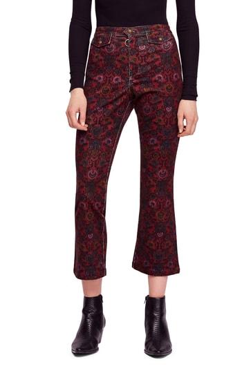 Women's Free People Tailored Crop Pants - Red