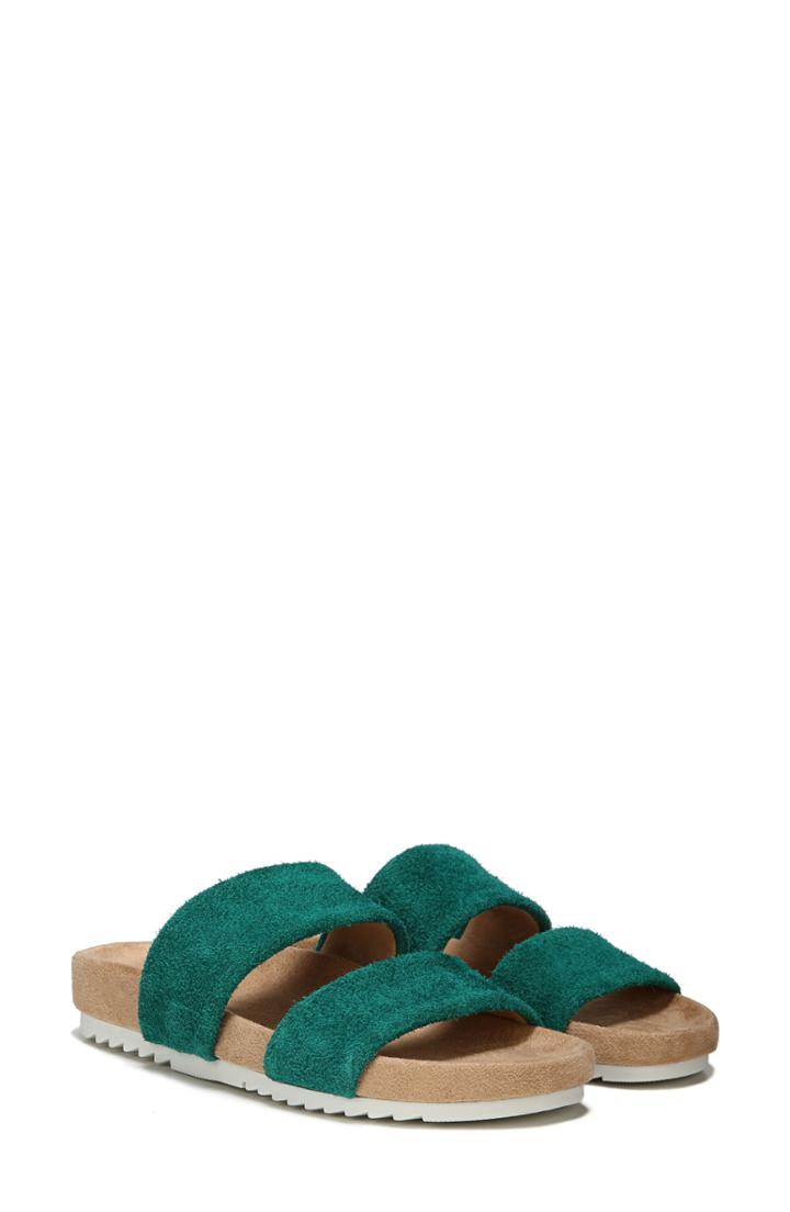 Women's Naturalizer Amabella Slide Sandal .5 M - Green