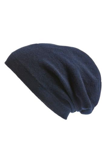 Men's Nordstrom Men's Shop Cashmere Beanie - Blue