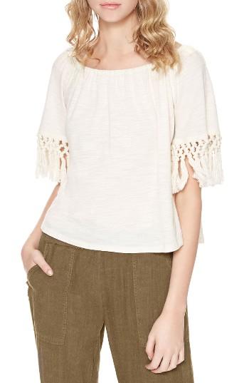 Women's Sanctuary Sedona Cotton Knit Off The Shoulder Top