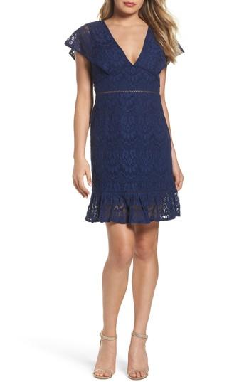 Women's Foxiedox Morganne V-neck Lace Dress