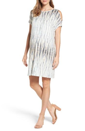 Women's Tart Maternity Caia Cold Shoulder Maternity Dress - Purple