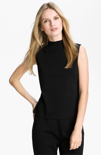 Women's Ming Wang Mock Neck Shell