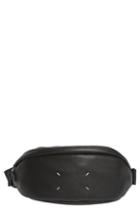 Men's Maison Margiela Leather Waist Pack - White