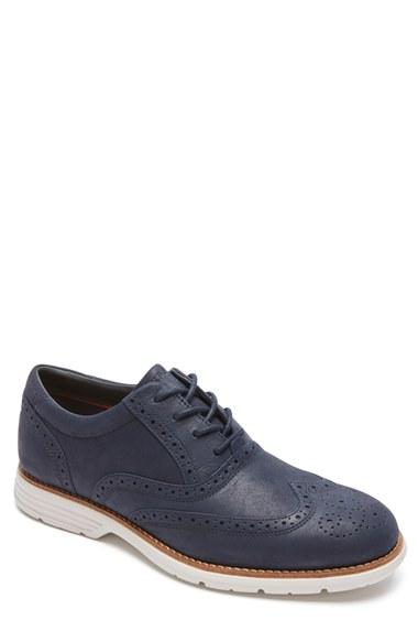 Men's Rockport Total Motion Fusion Wingtip M - Blue