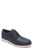Men's Rockport Total Motion Fusion Wingtip M - Blue