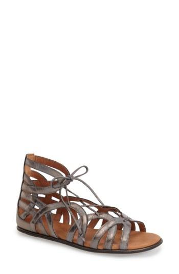 Women's Gentle Souls By Kenneth Cole 'break My Heart 3' Cage Sandal M - Metallic