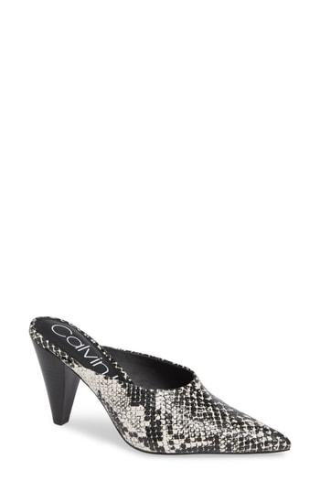 Women's Calvin Klein Iyanna Mule M - Black