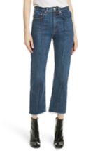 Women's Rag & Bone/jean High Waist Ankle Straight Leg Jeans - Blue