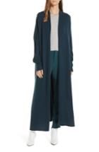 Women's Brochu Walker Orial Wool Cashmere Duster - Blue