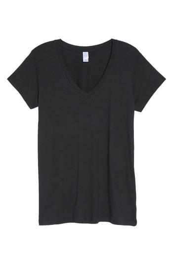 Women's Alternative Everyday V-neck Tee - Black