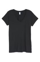 Women's Alternative Everyday V-neck Tee - Black