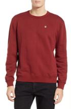 Men's Brixton B-shield Applique Crewneck Sweatshirt - Red