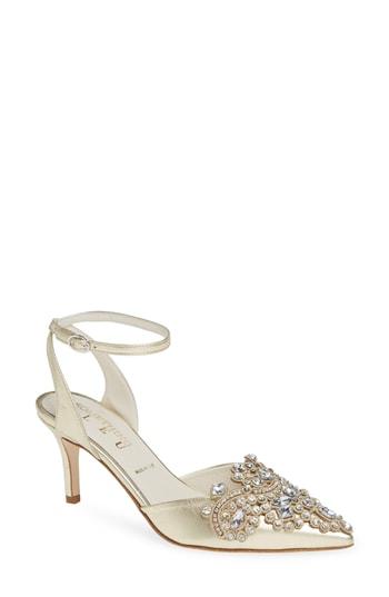 Women's Something Bleu Emmie Pump M - Metallic