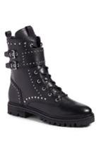 Women's Marc Fisher Ltd Josette Belted Moto Boot M - Black