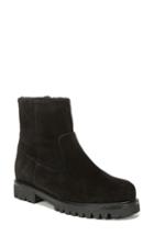 Women's Vince Frances Genuine Shearling Lug Boot .5 M - Black